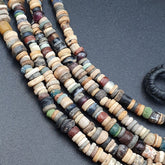 Authentic Ancient Islamic Roman Era Beads 5 Strands Necklace #NC 134